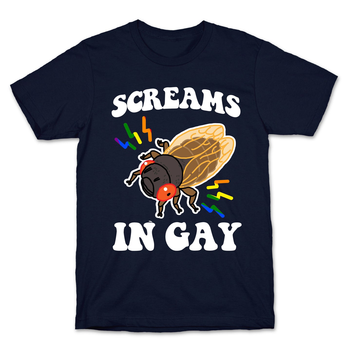 Screams in Gay T-Shirt