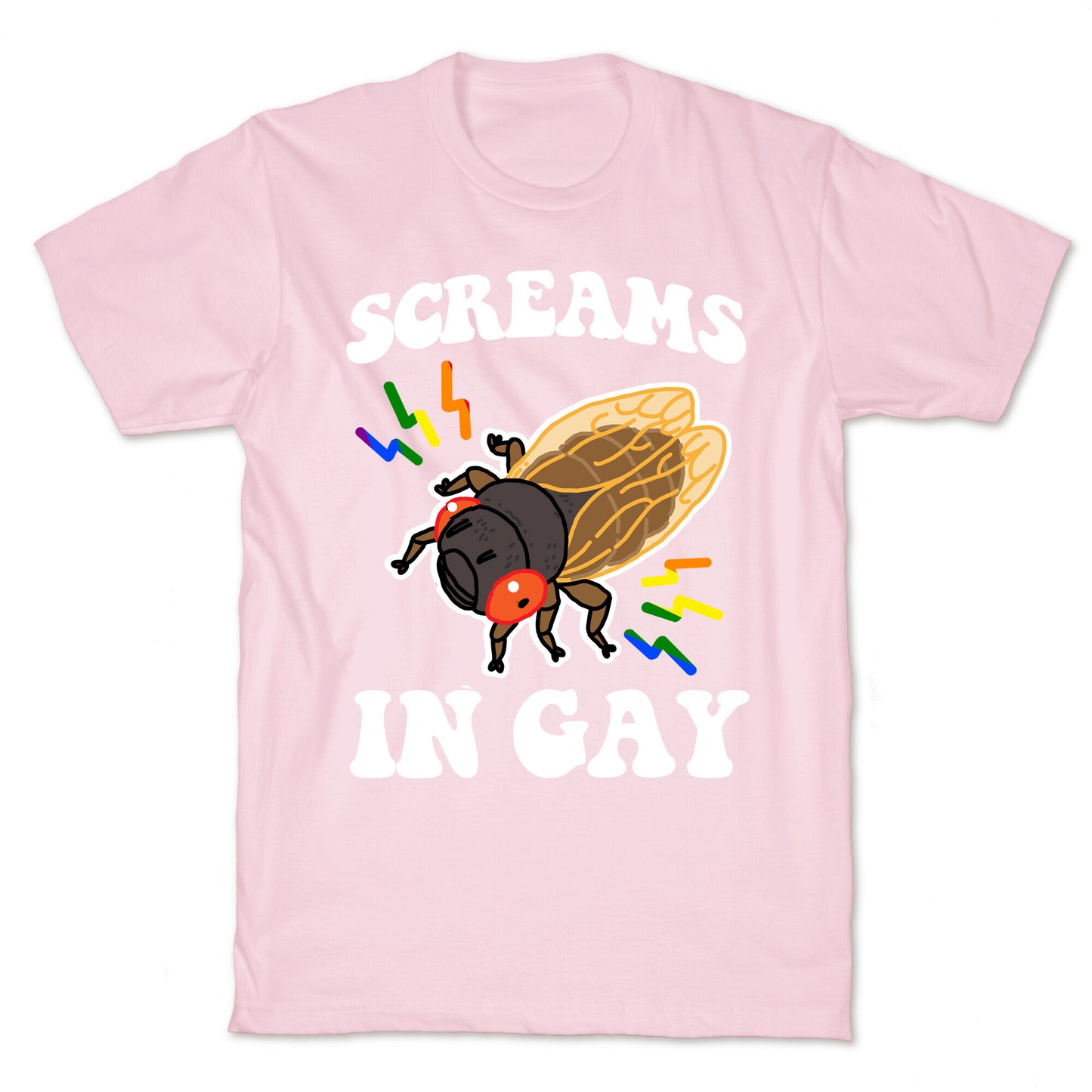 Screams in Gay T-Shirt