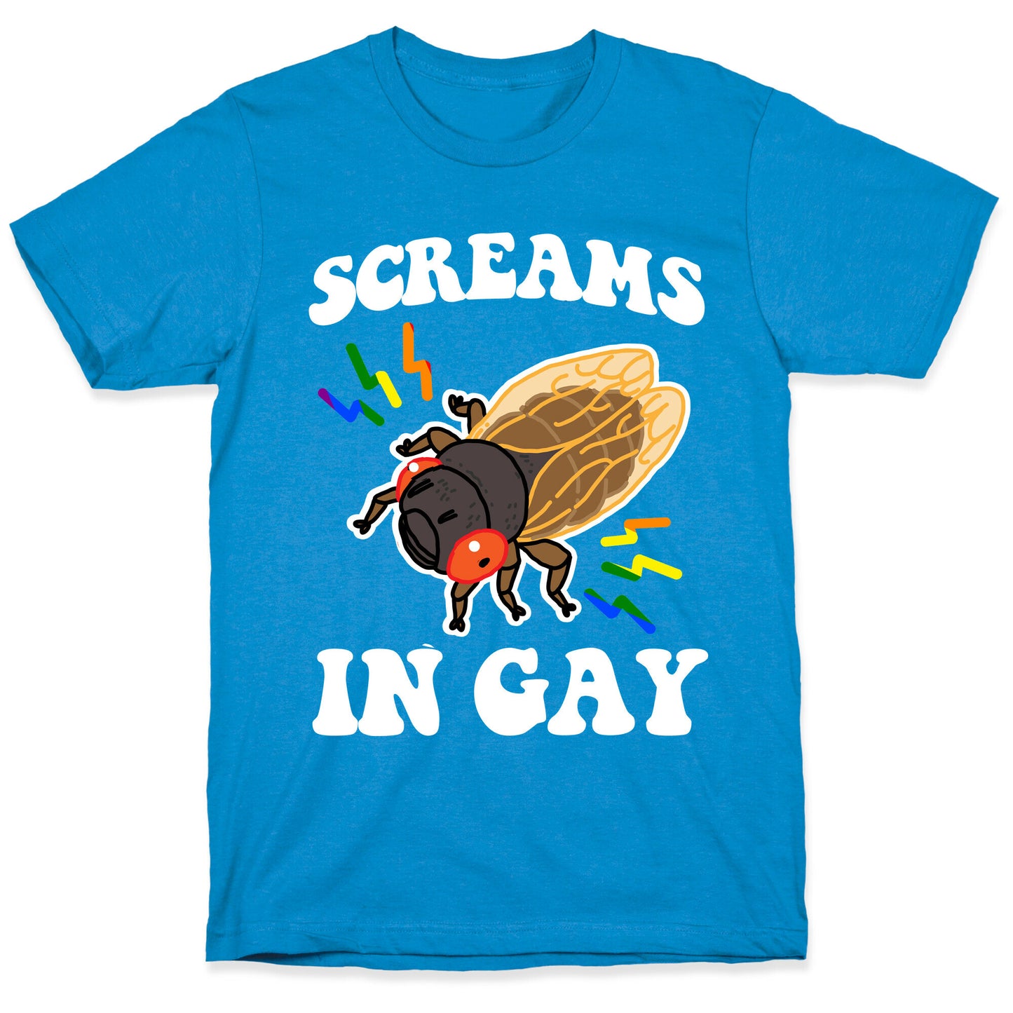 Screams in Gay T-Shirt