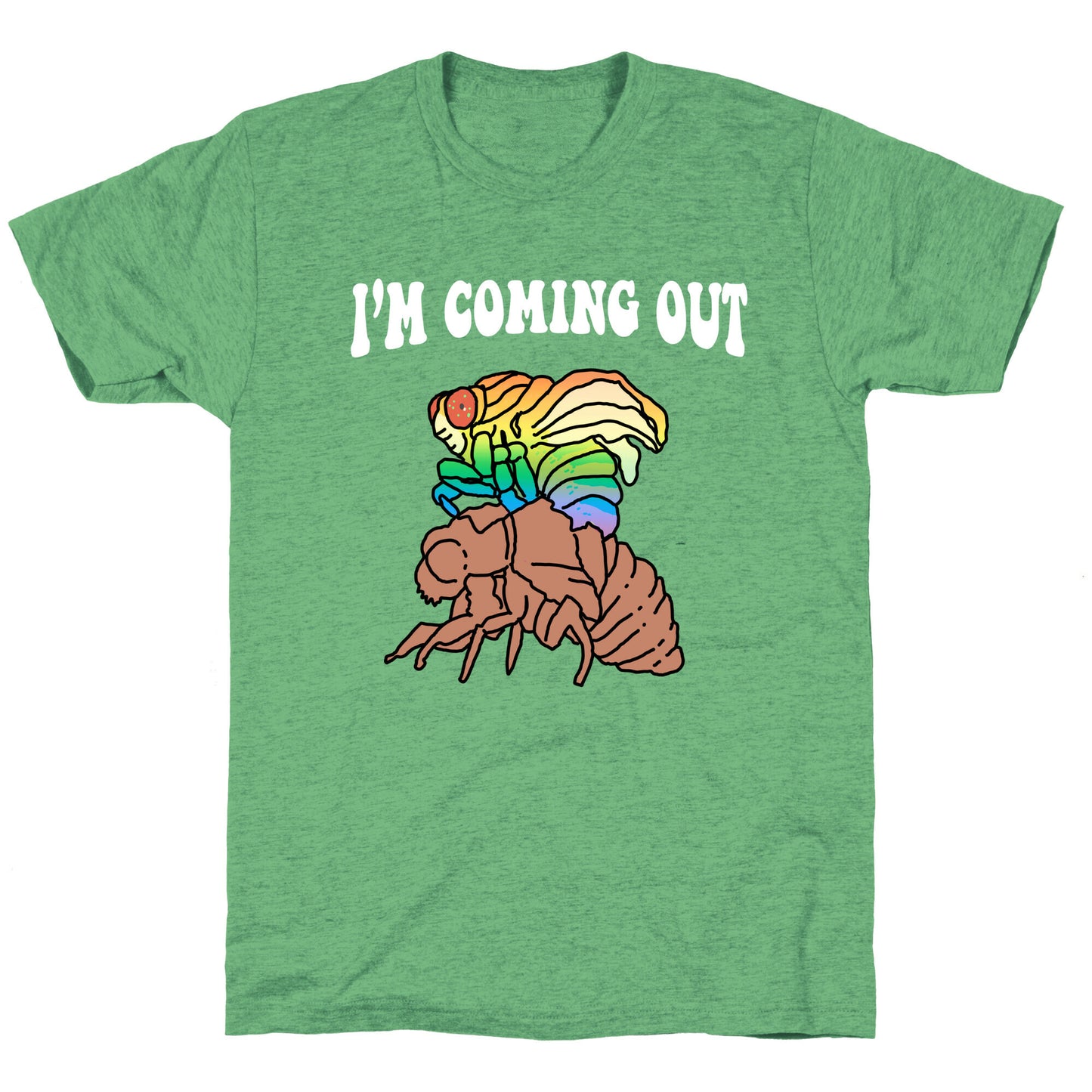 I'm Coming Out Unisex Triblend Tee