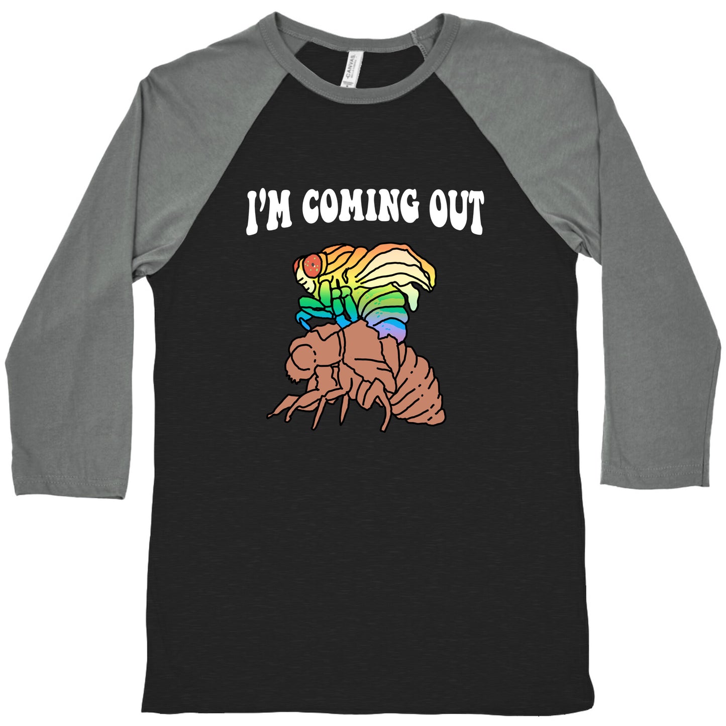 I'm Coming Out Baseball Tee