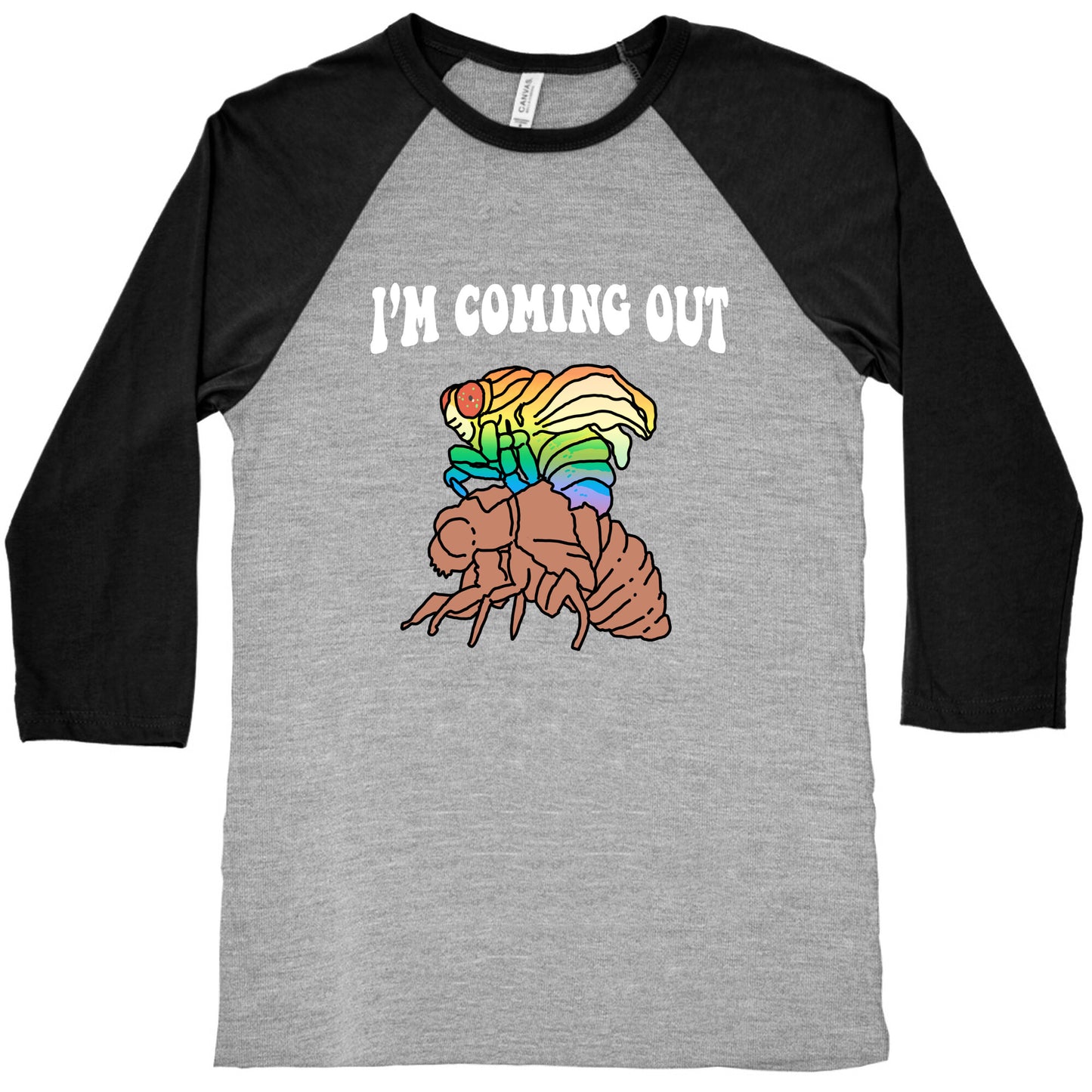 I'm Coming Out Baseball Tee