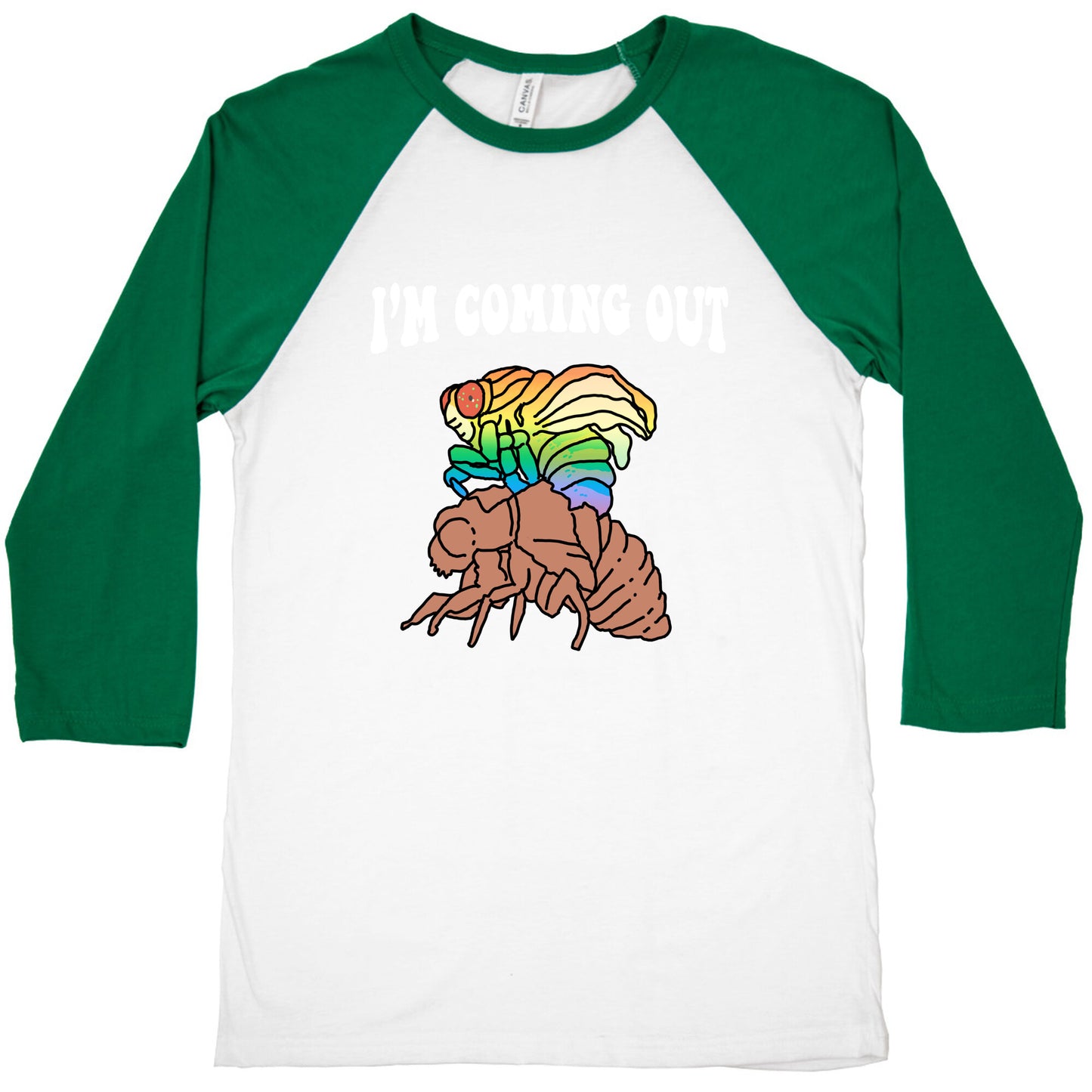 I'm Coming Out Baseball Tee