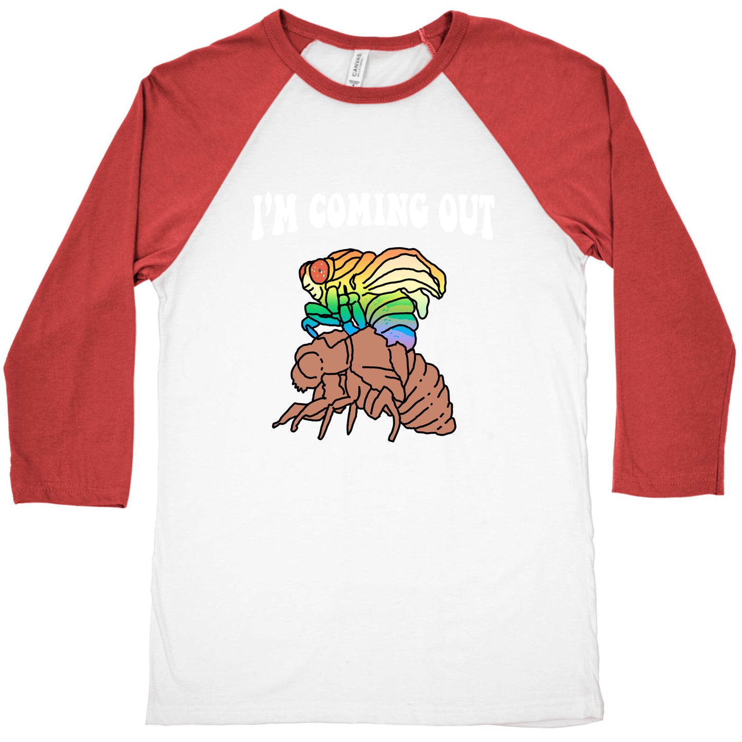 I'm Coming Out Baseball Tee