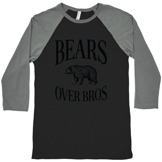 Bears Over Bros Baseball Tee