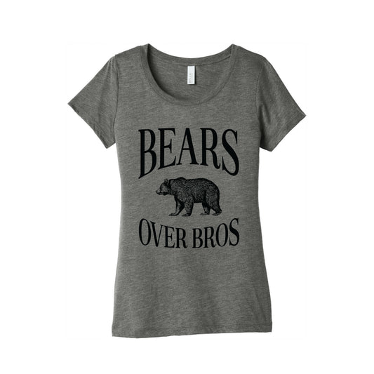 Bears Over Bros Women's Triblend Tee