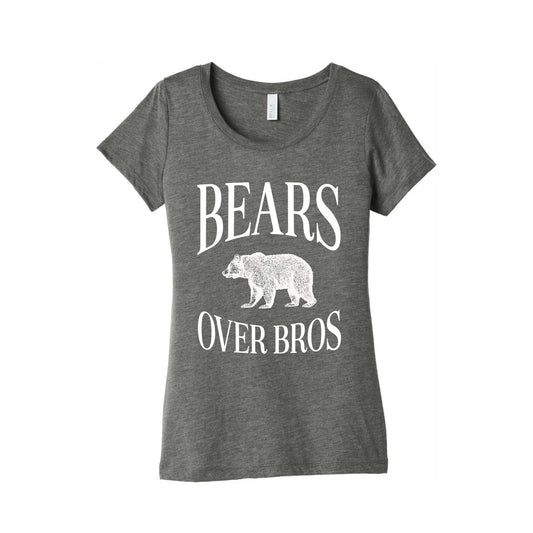 Bears Over Bros Women's Triblend Tee