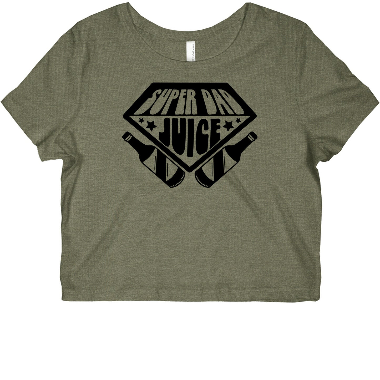 Super Dad Juice Graphic Baby Tee