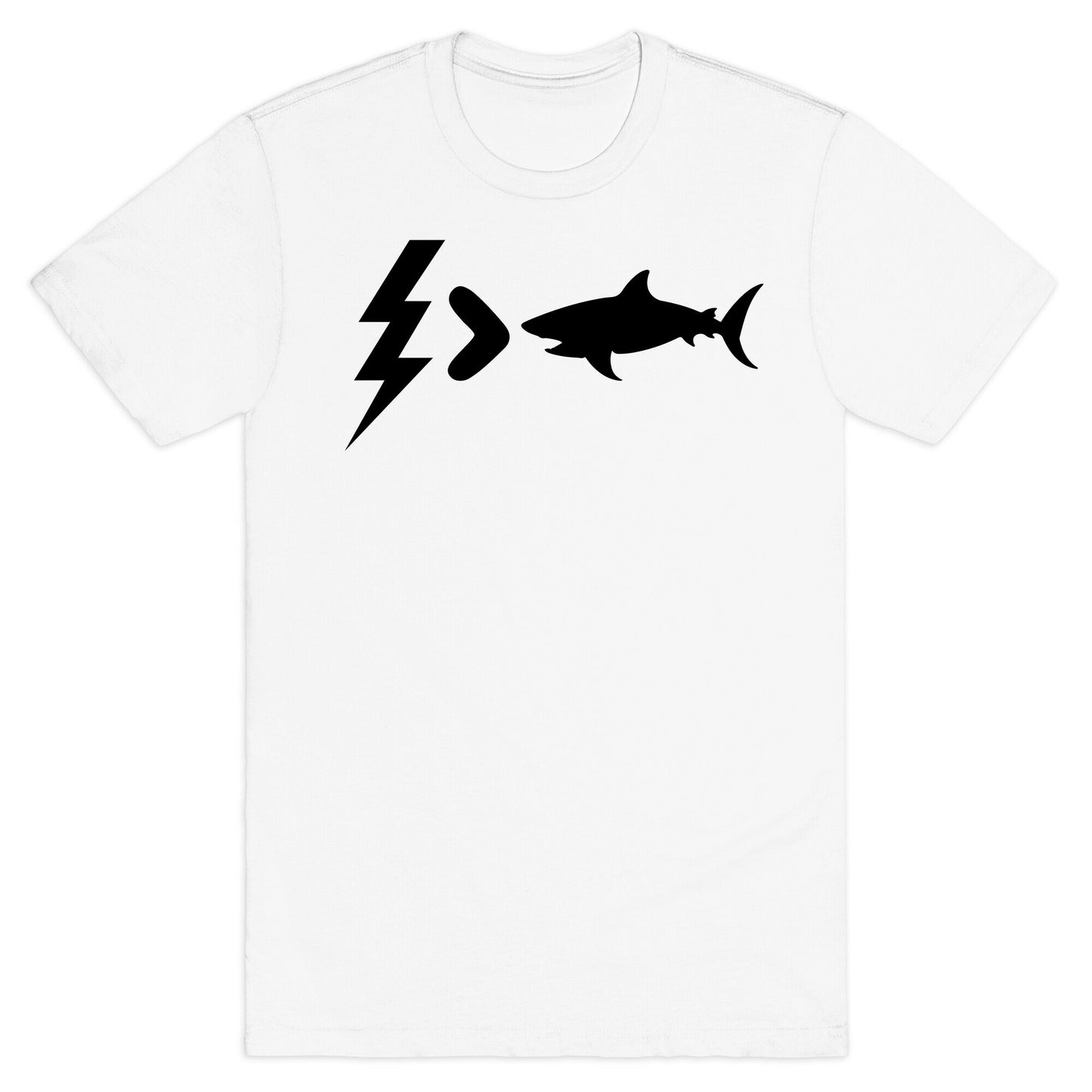Electrocution Over Shark Trump T-Shirt