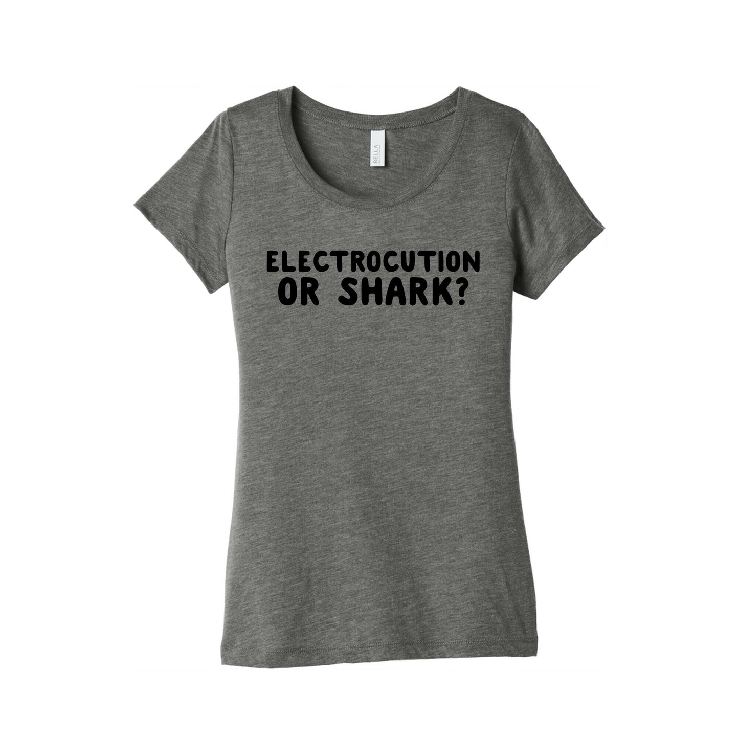 Electrocution or Shark? Trump Womens Triblend Tee