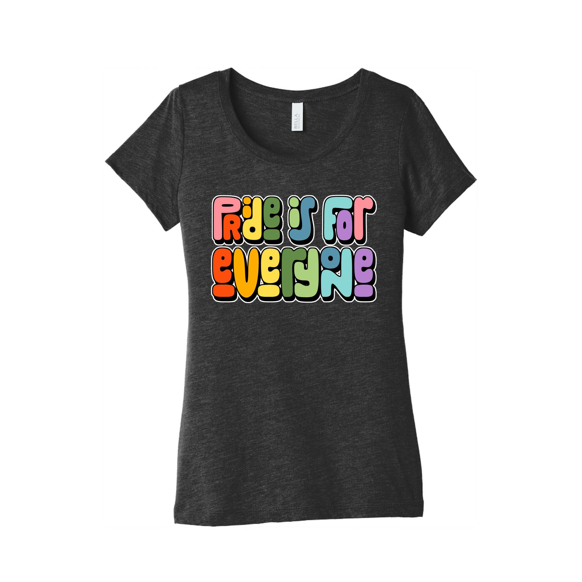Pride Is For Everyone Womens Triblend Tee
