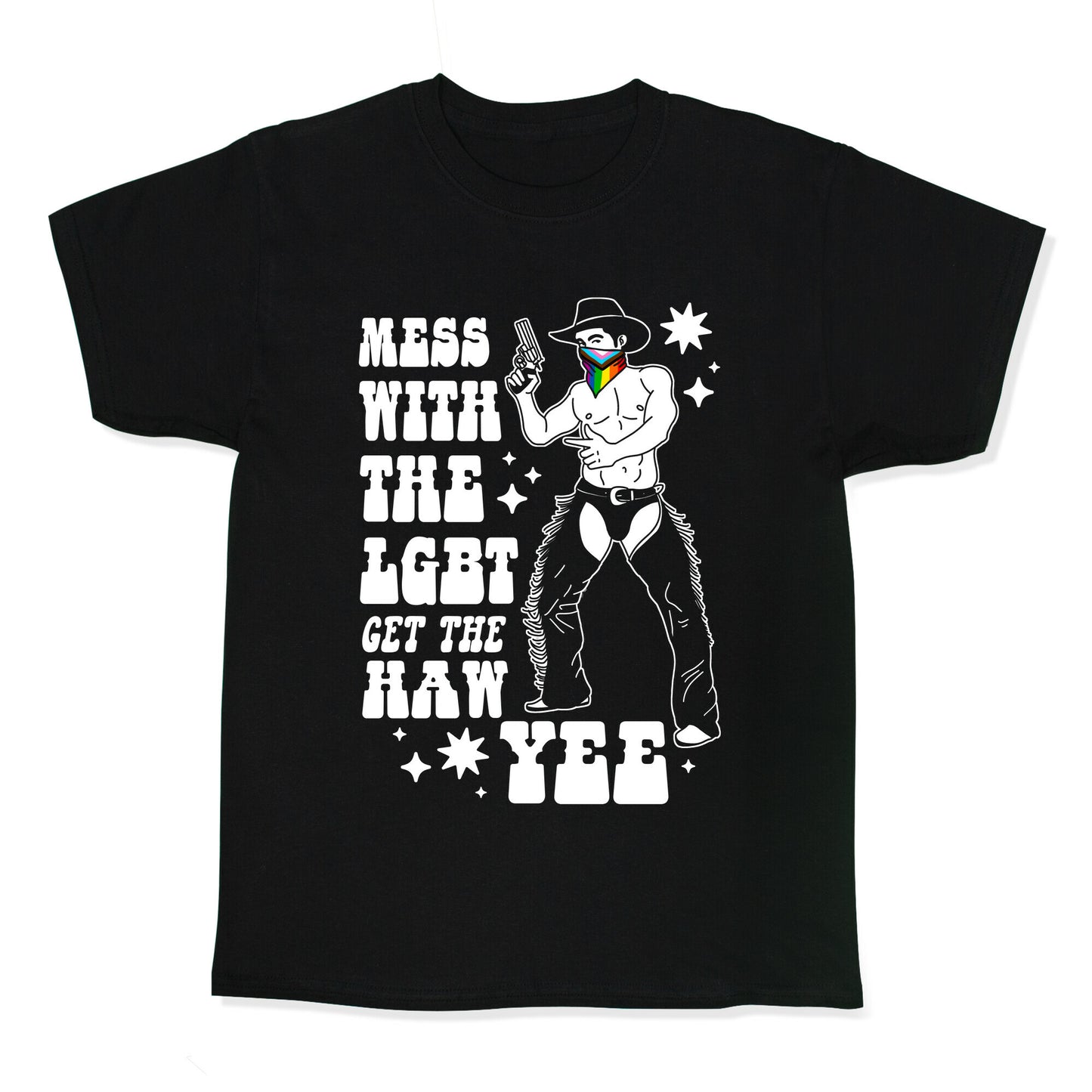 Mess With The LGBT Get The HAW YEE Kids Tee