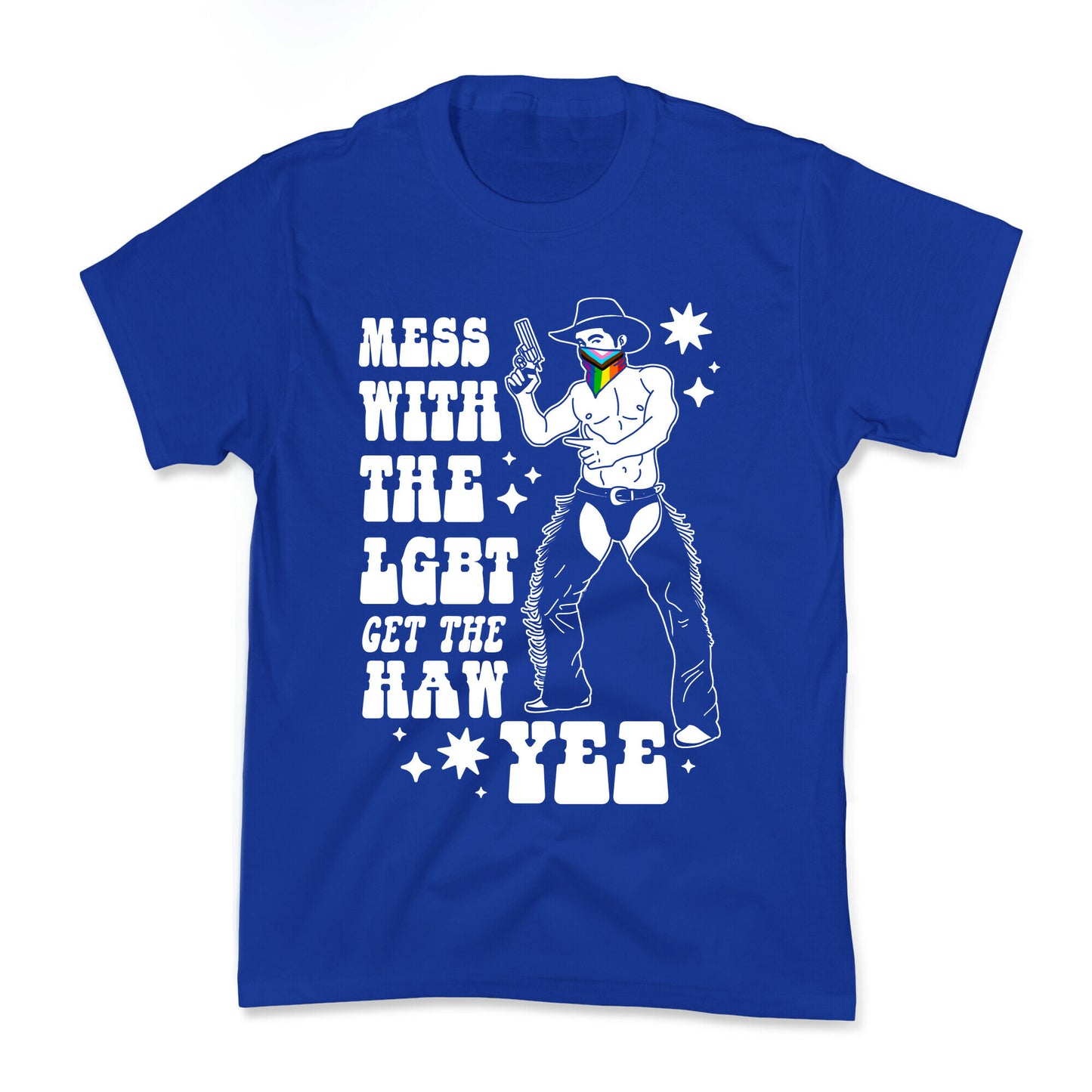 Mess With The LGBT Get The HAW YEE Kids Tee