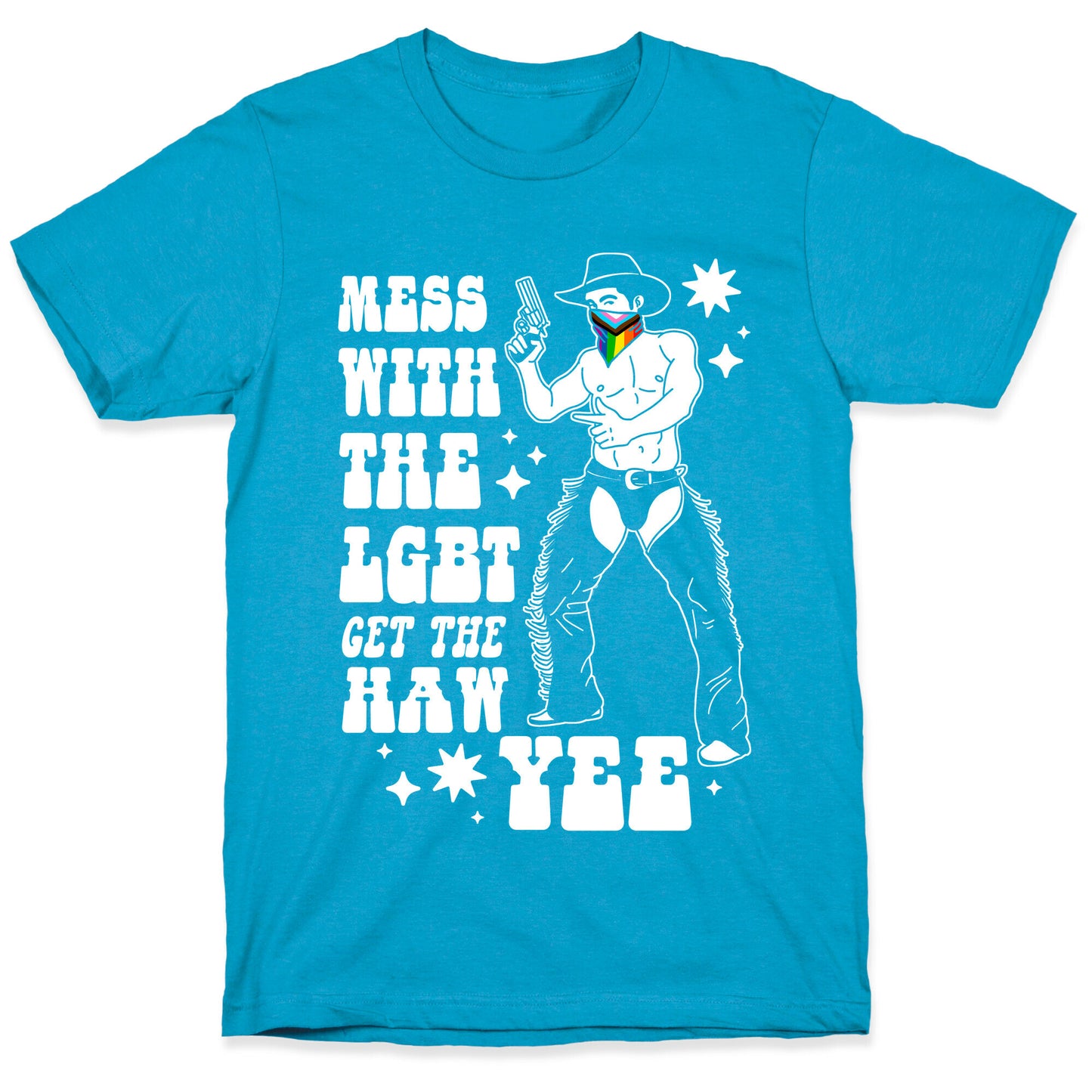 Mess With The LGBT Get The HAW YEE Unisex Triblend Tee