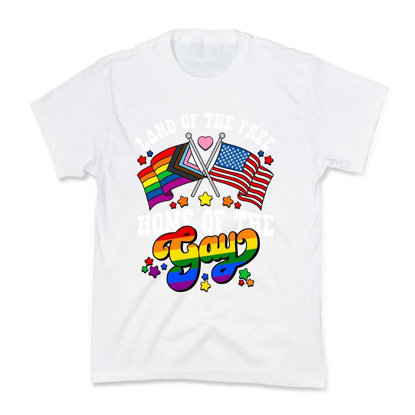 Land of the Free Home of the Gay Kids Tee