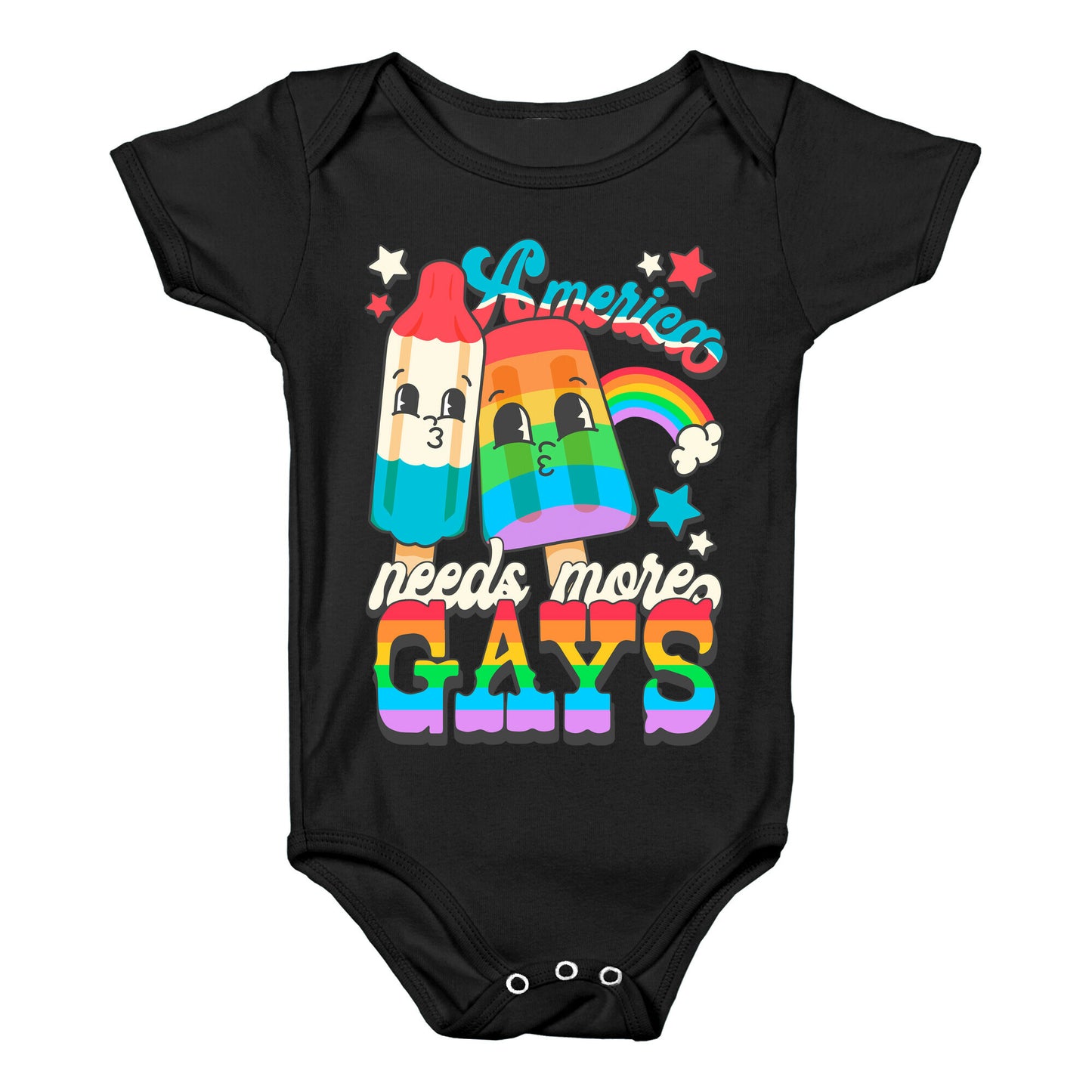 America Needs More Gays Baby One-Piece