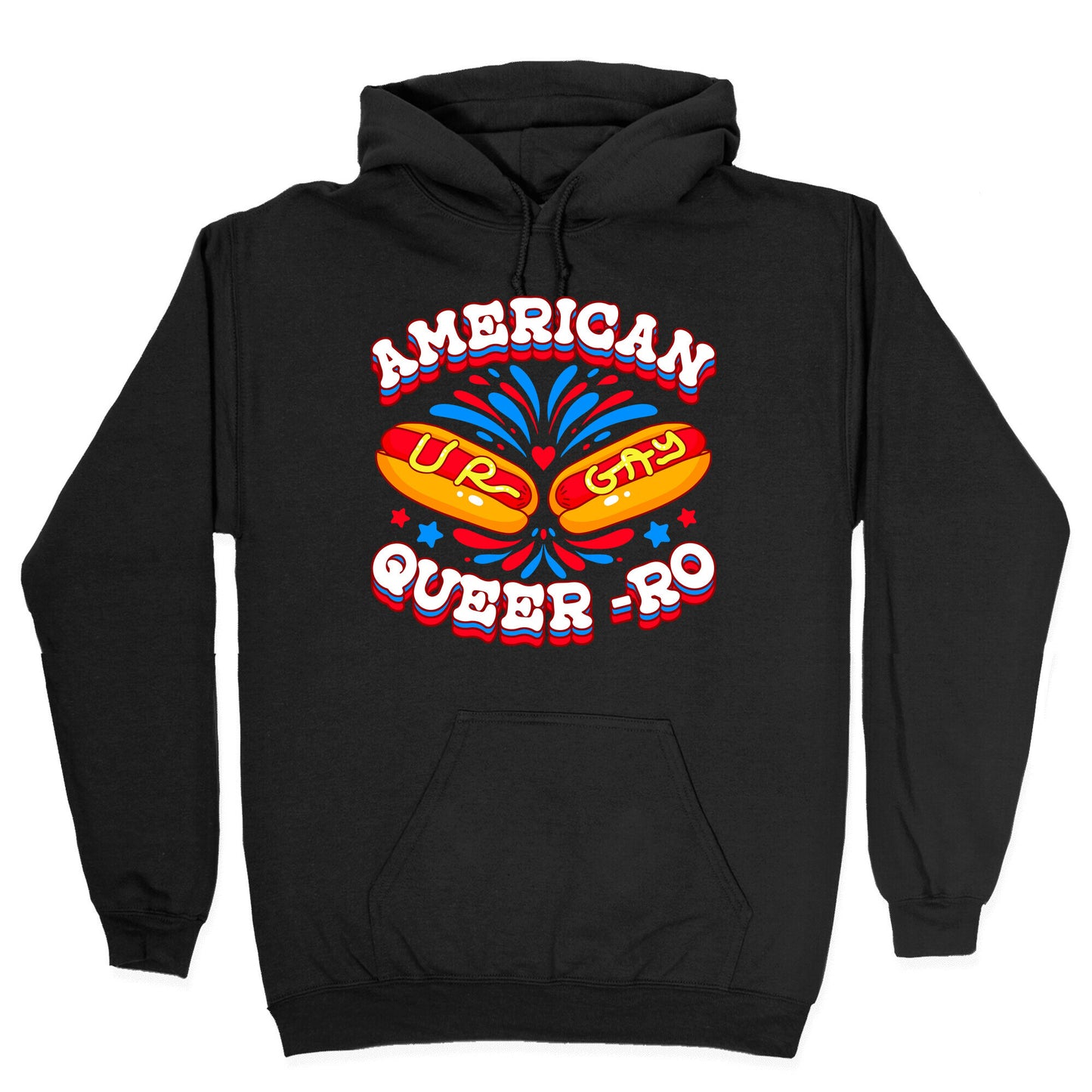 America Queer-Ro Hoodie