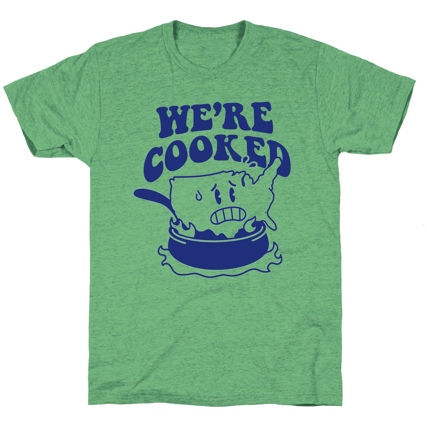 We're Cooked USA Unisex Triblend Tee