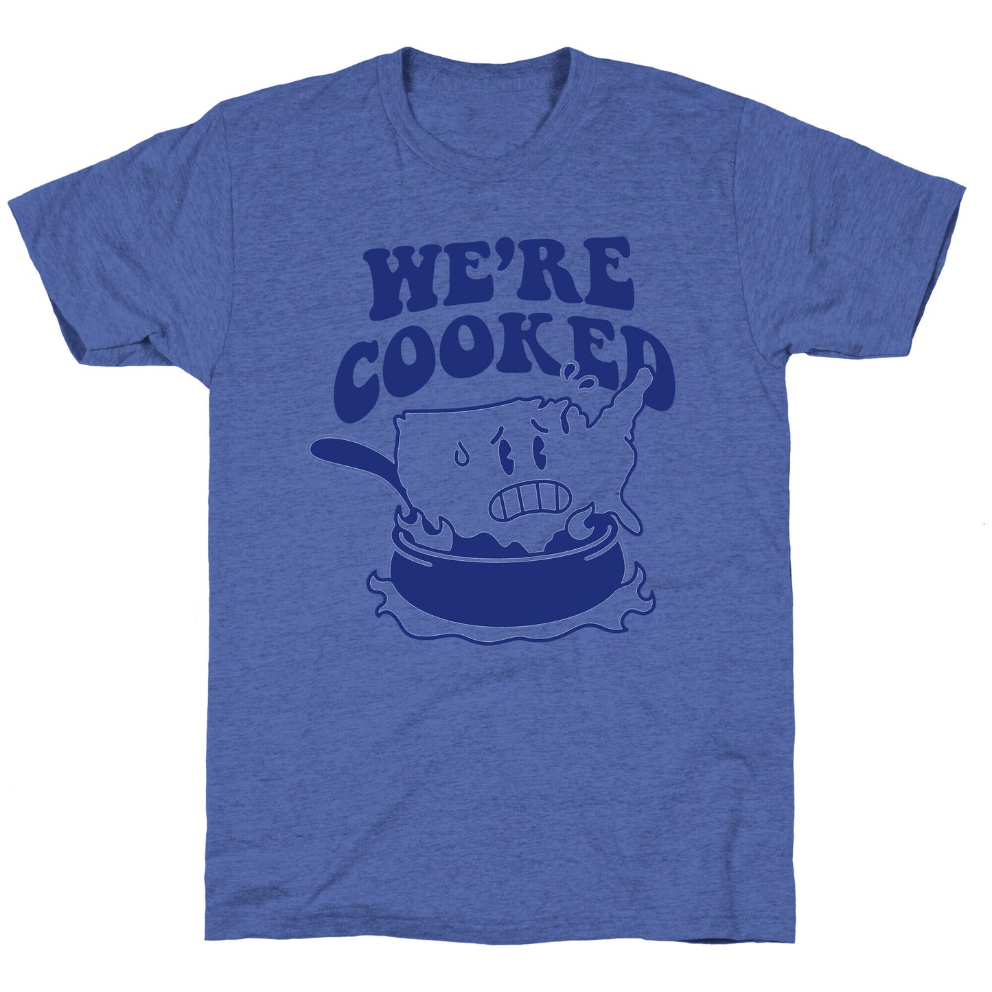 We're Cooked USA Unisex Triblend Tee