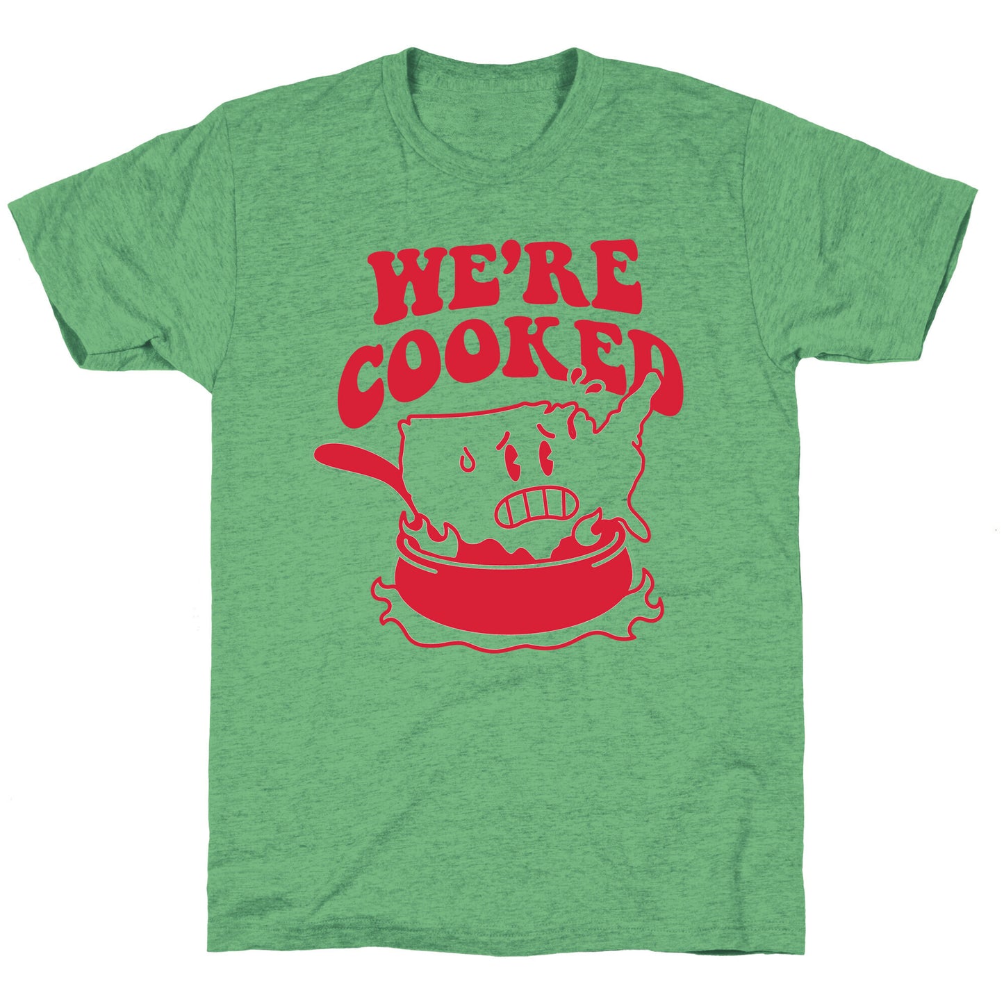 We're Cooked USA Unisex Triblend Tee