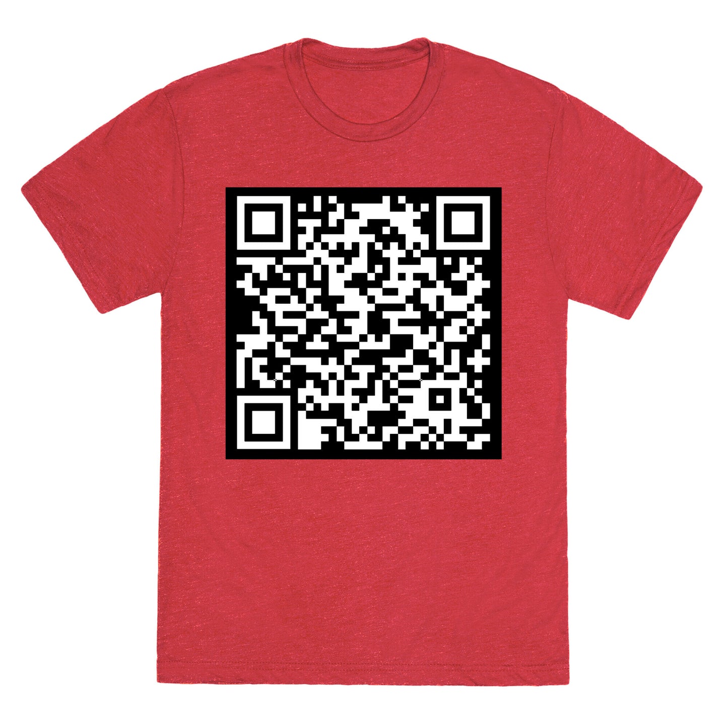 Fuck Trump Secret QR Code Unisex Triblend Tee