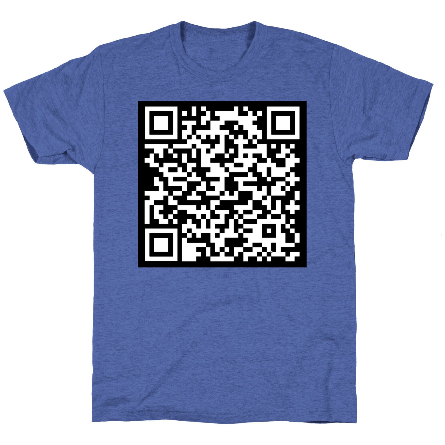 Fuck Trump Secret QR Code Unisex Triblend Tee