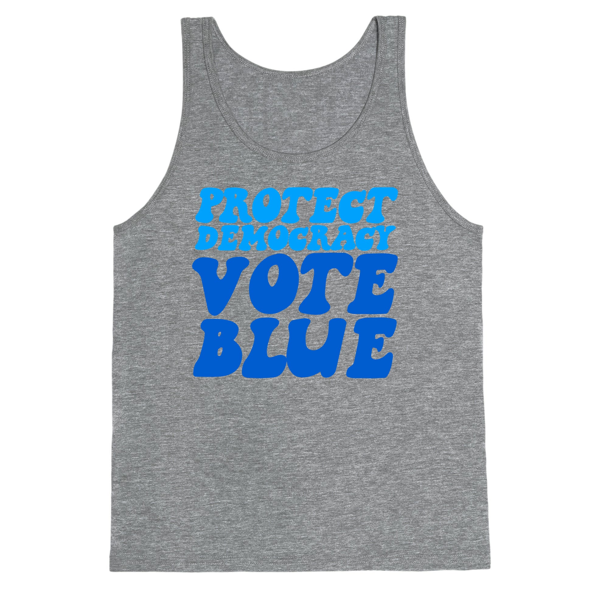 Protect Democracy Vote Blue Tank Top