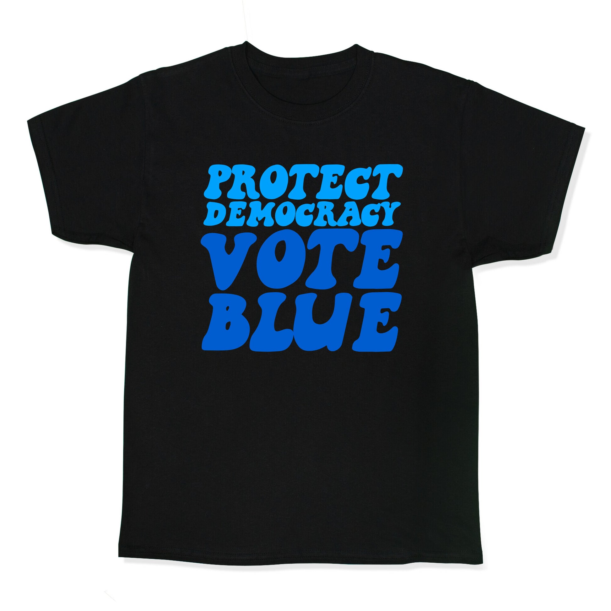 Protect Democracy Vote Blue Kids Tee