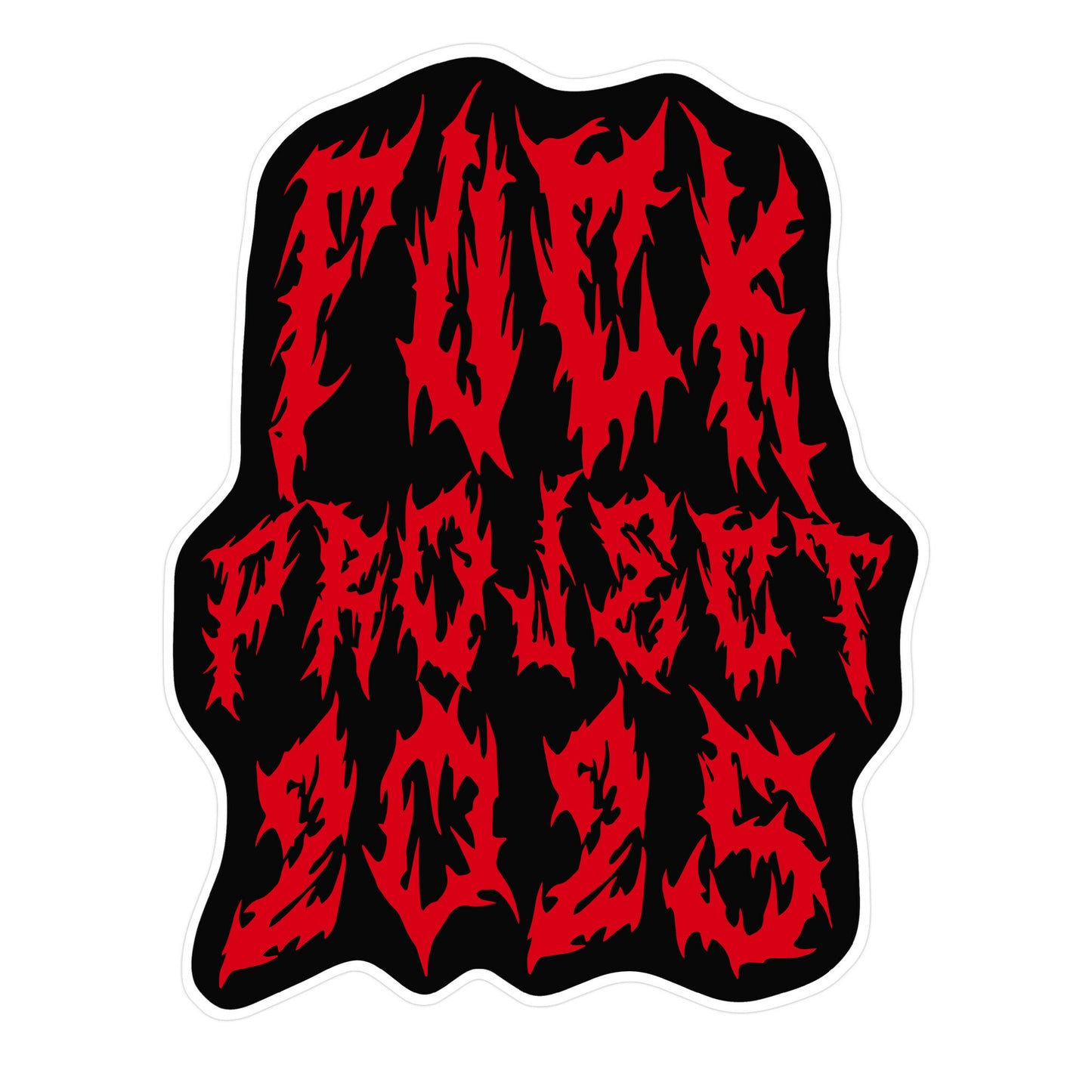 Fuck Project 2025 Sticker