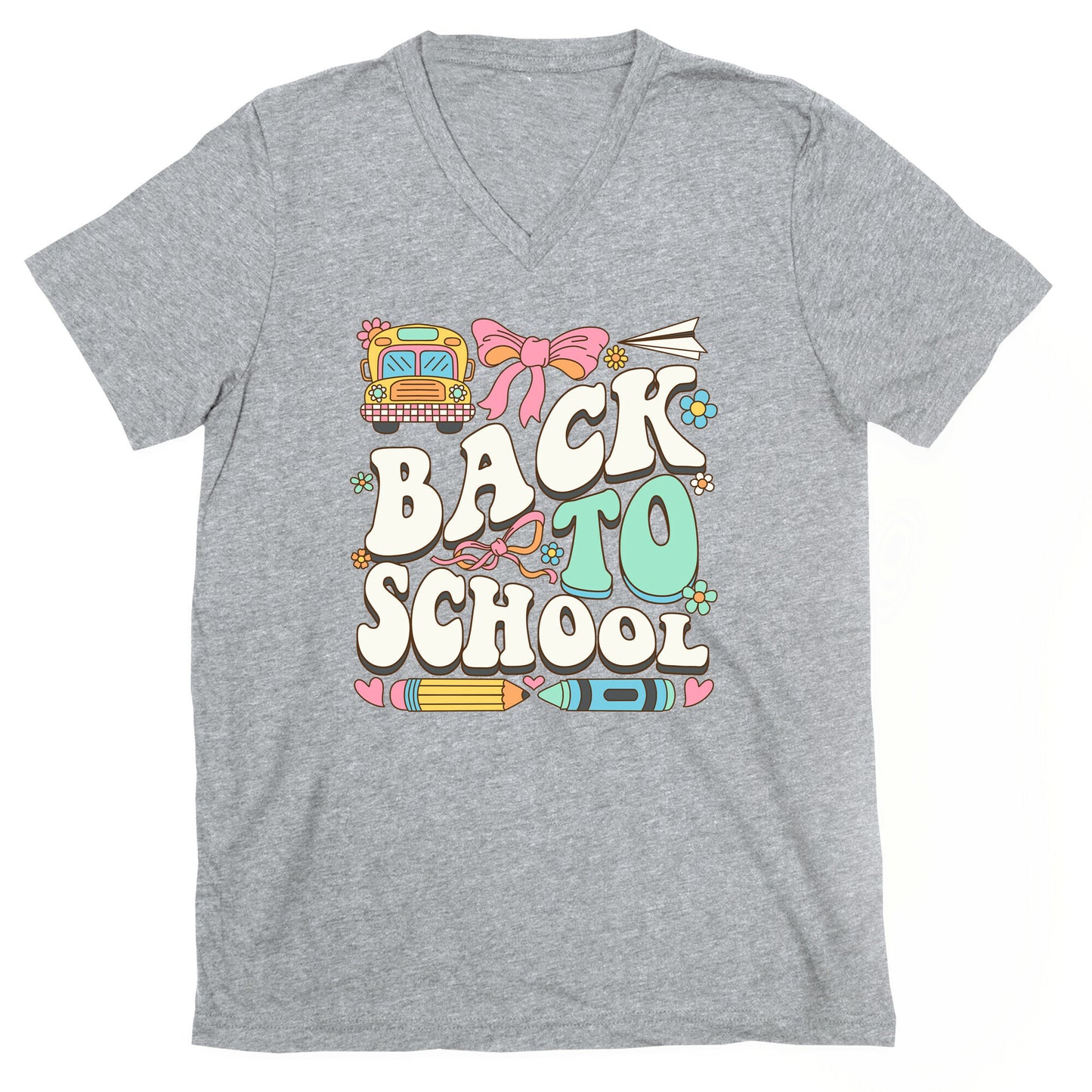Back To School V-Neck