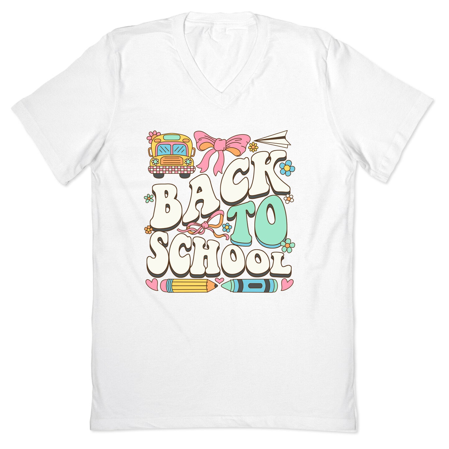 Back To School V-Neck