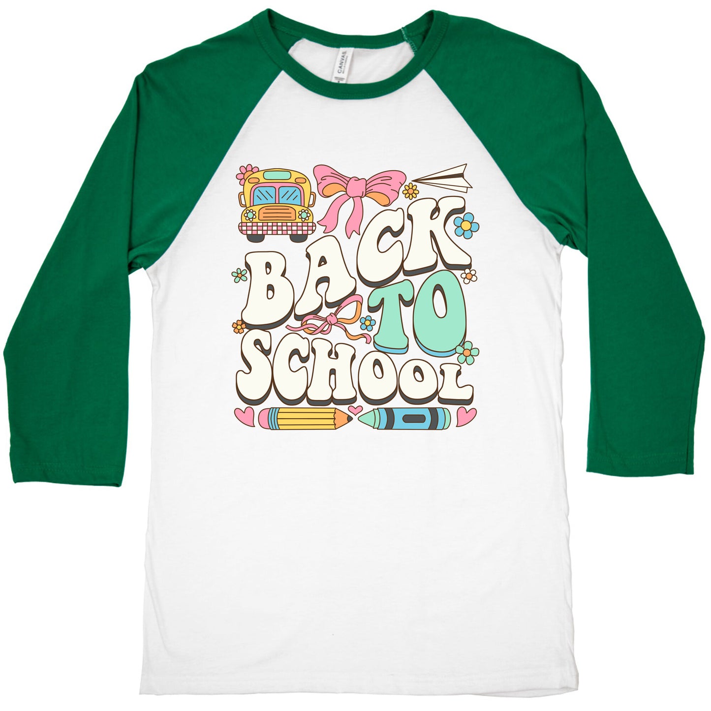 Back To School Baseball Tee