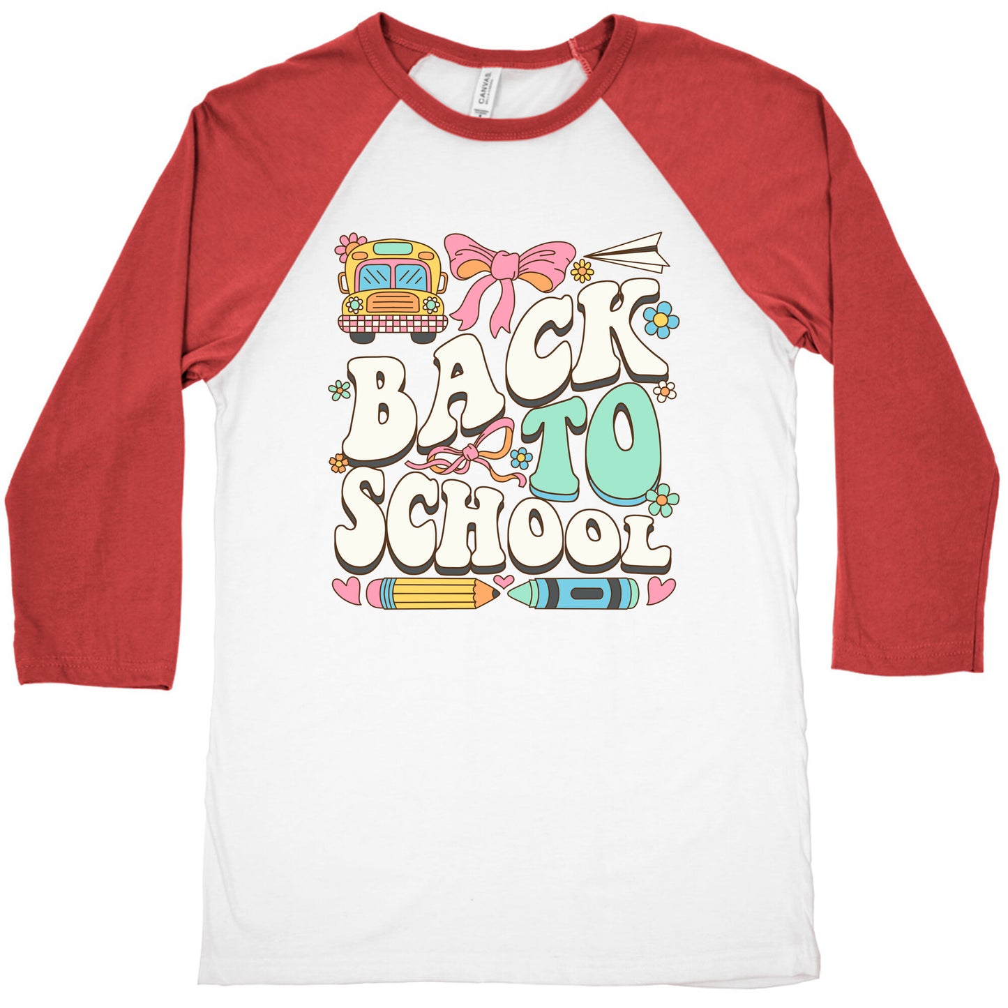 Back To School Baseball Tee