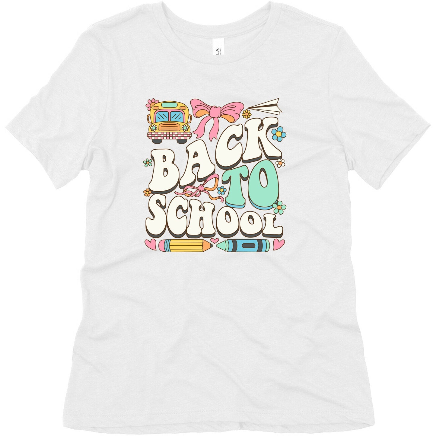 Back To School Womens Triblend Tee