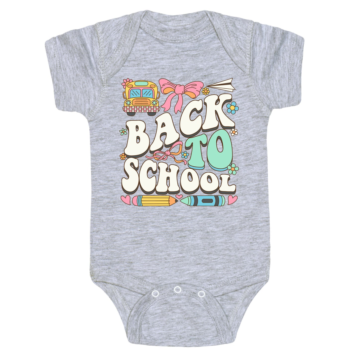 Back To School Baby One-Piece