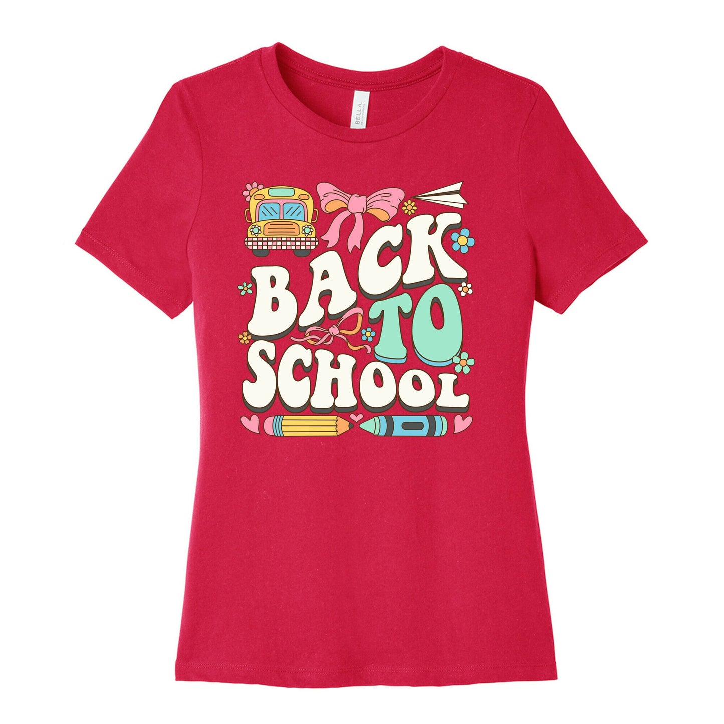 Back To School Womens Cotton Tee