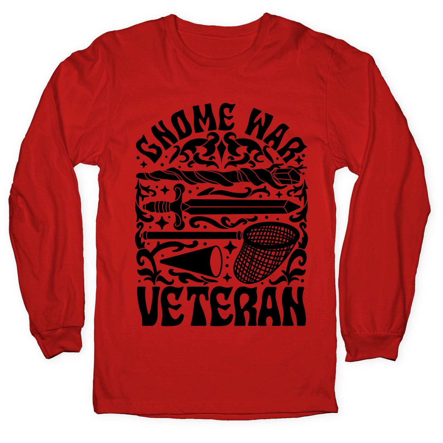 Gnome War Veteran Longsleeve Tee