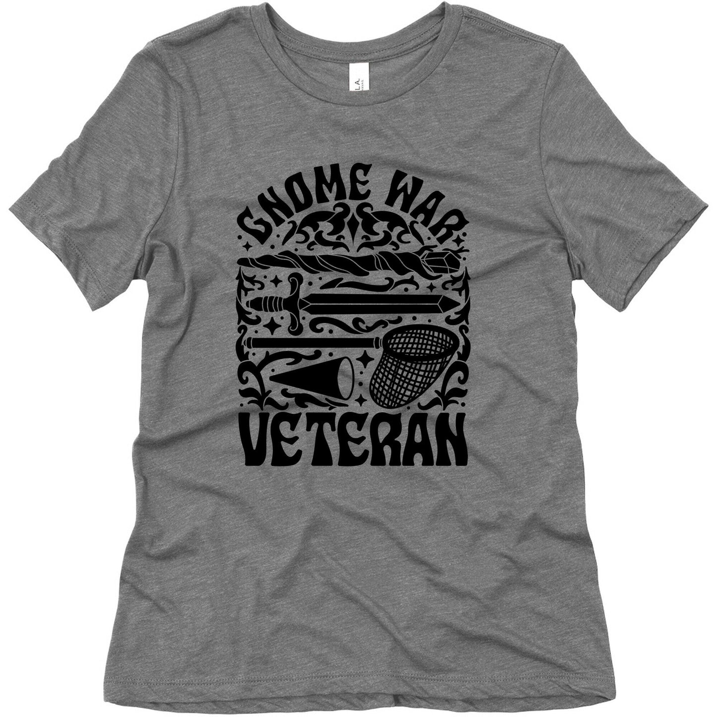 Gnome War Veteran Womens Triblend Tee
