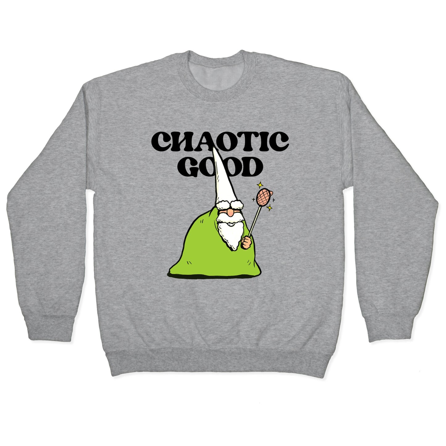 Chaotic Good Gnome Crewneck Sweatshirt