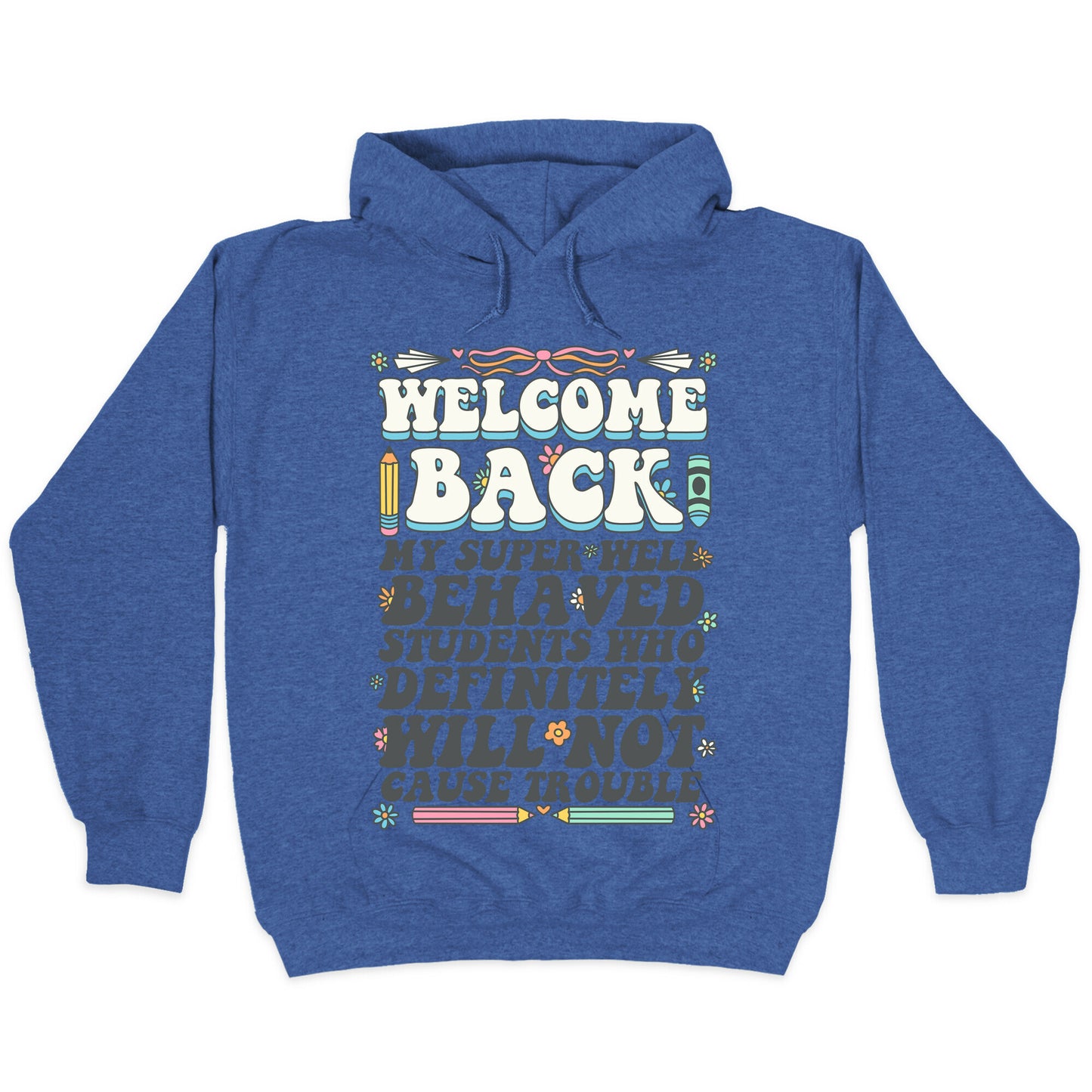 WELCOME BACK MY SUPER WELL BEHAVED STUDENTS Hoodie