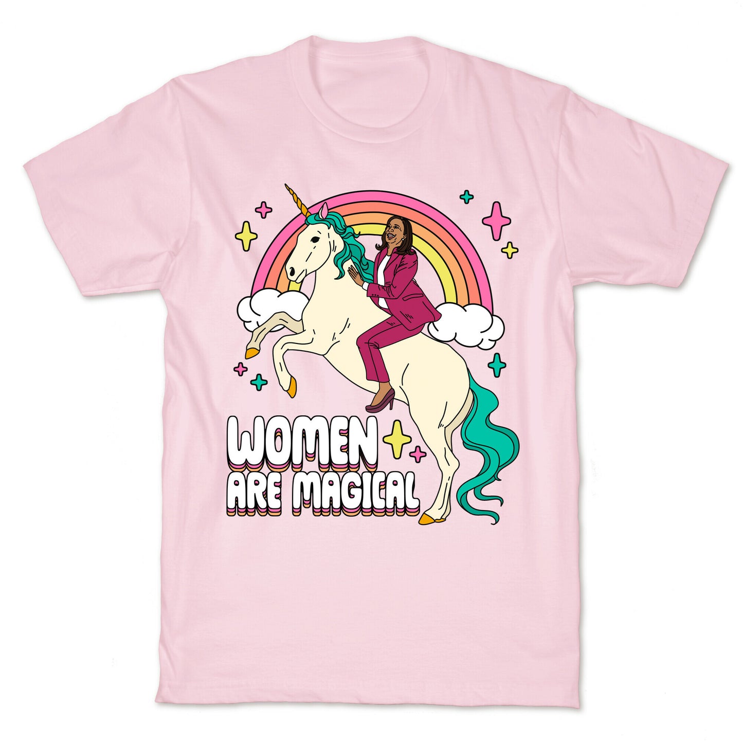Women are Magical Kamala Harris Unicorn T-Shirt