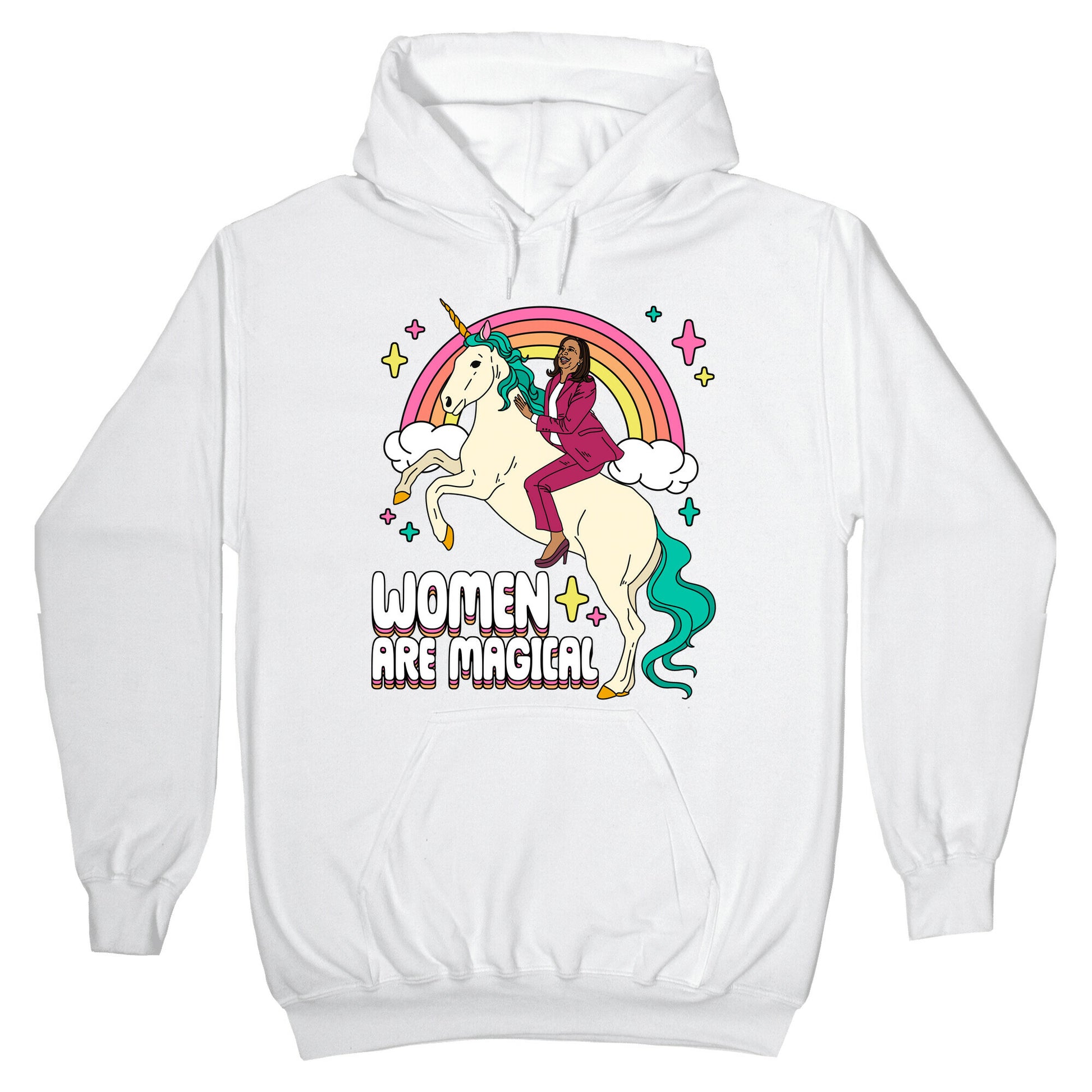 Women are Magical Kamala Harris Unicorn Hoodie