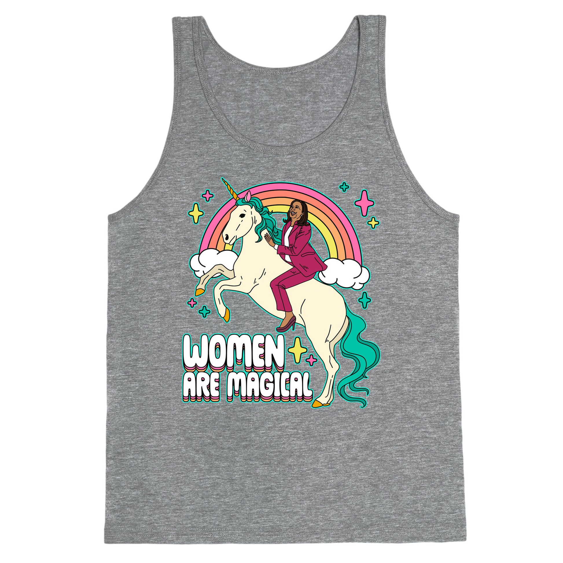 Women are Magical Kamala Harris Unicorn Tank Top
