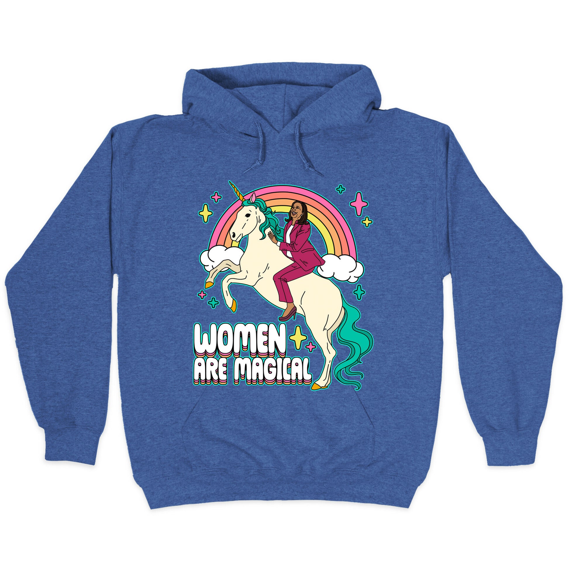 Women are Magical Kamala Harris Unicorn Hoodie