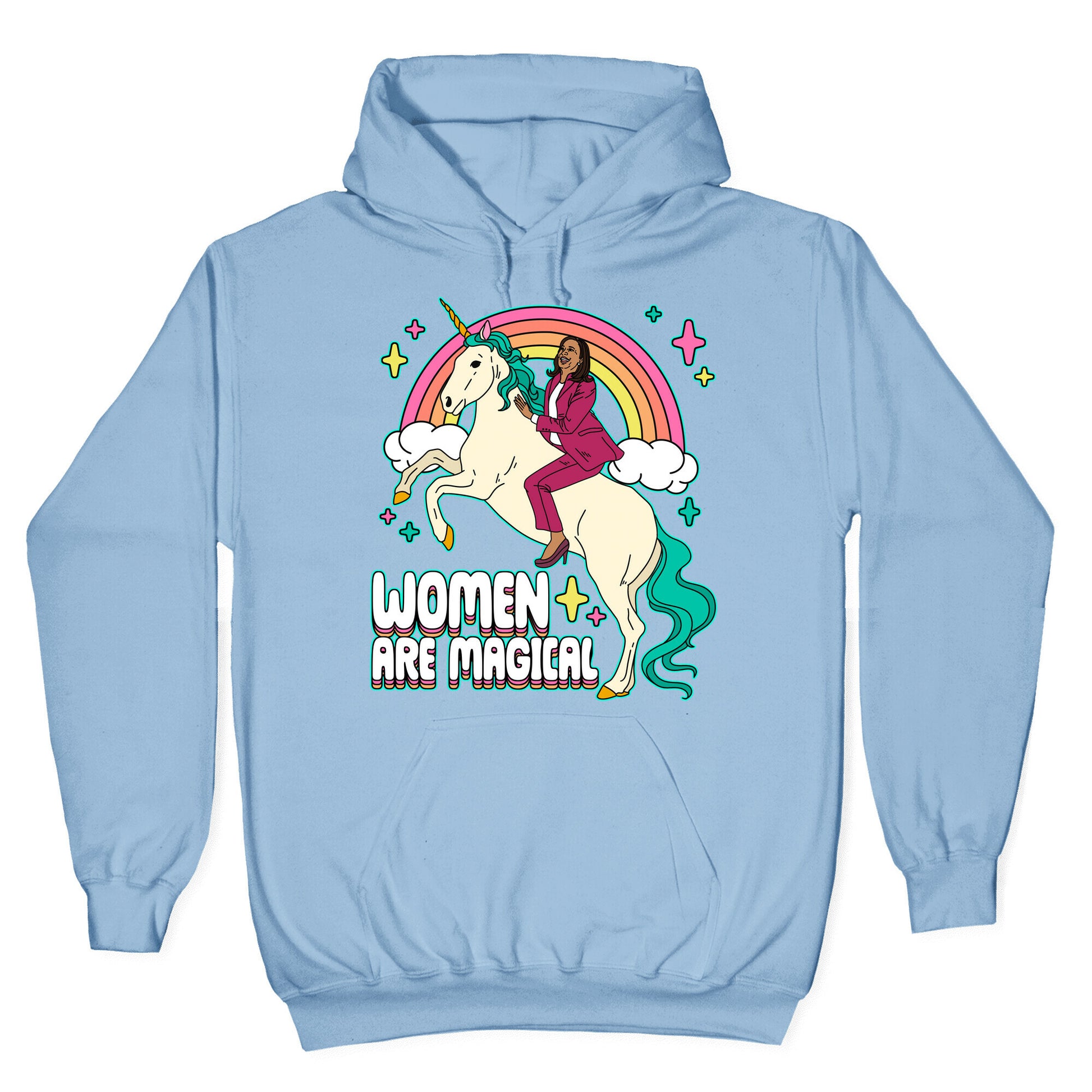 Women are Magical Kamala Harris Unicorn Hoodie