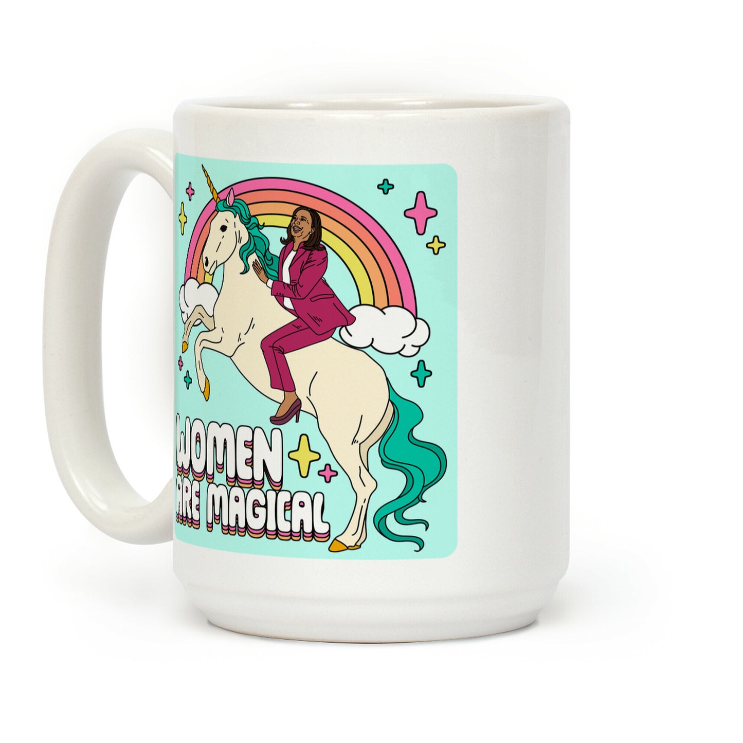 Women are Magical Kamala Harris Unicorn Coffee Mug
