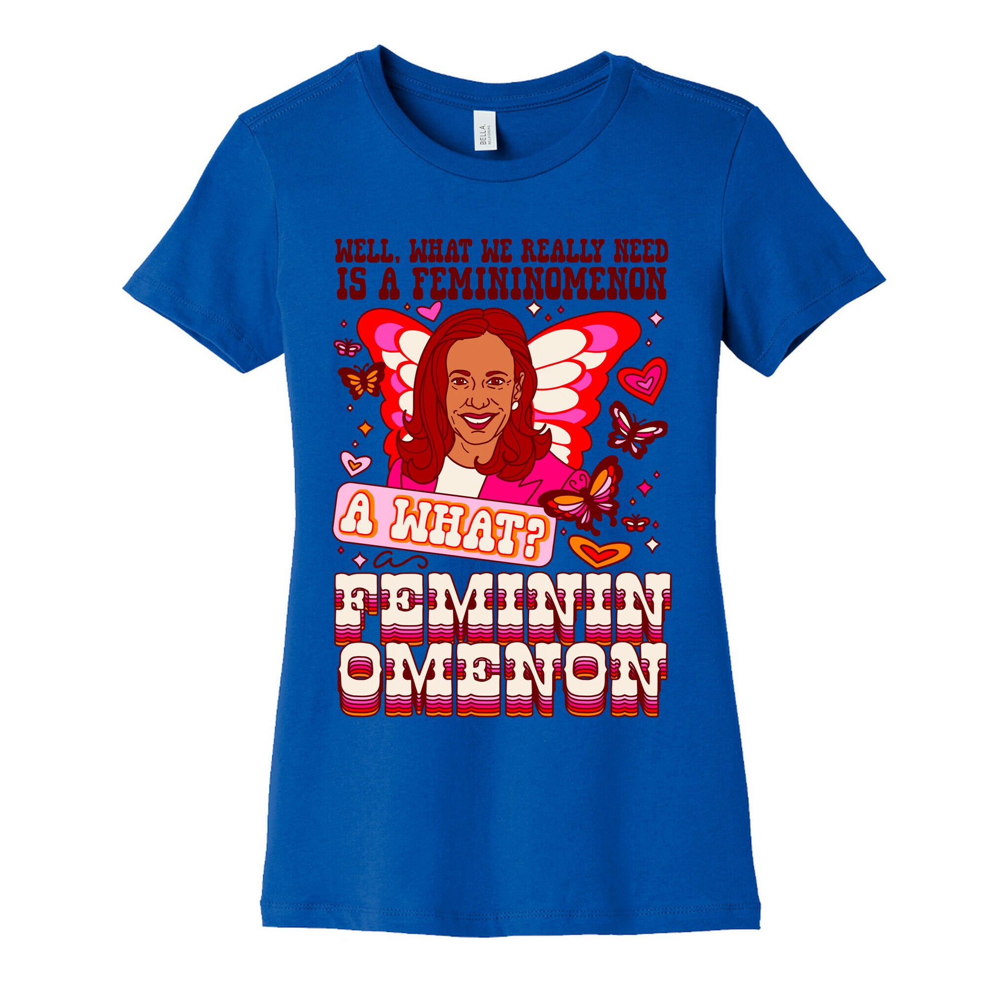 Kamala Harris A Femininomenon Womens Cotton Tee