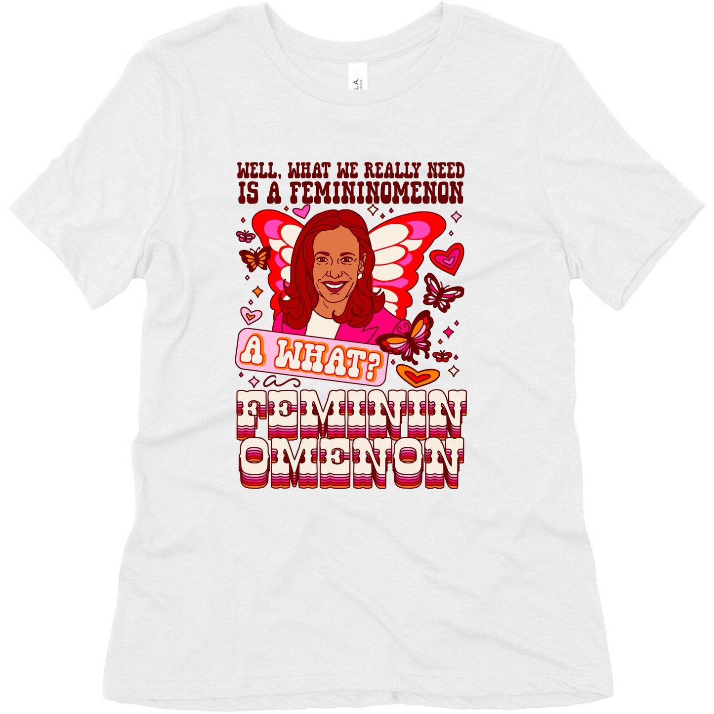 Kamala Harris A Femininomenon Womens Triblend Tee