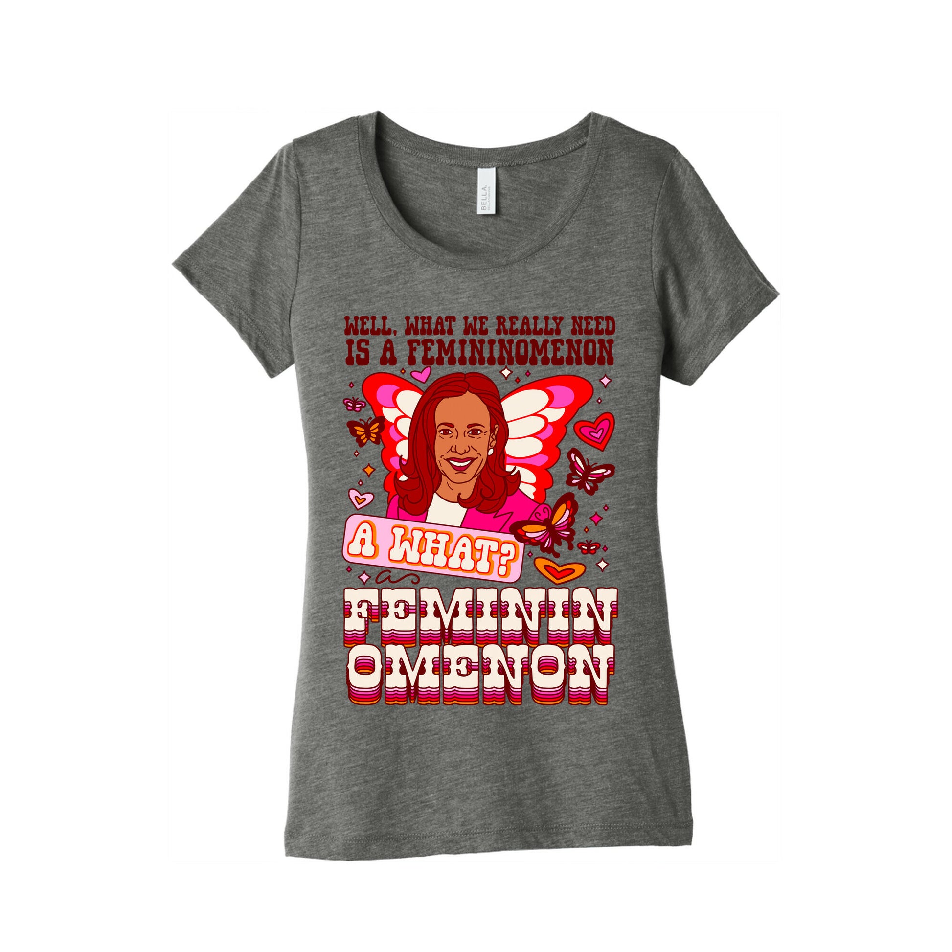 Kamala Harris A Femininomenon Womens Triblend Tee