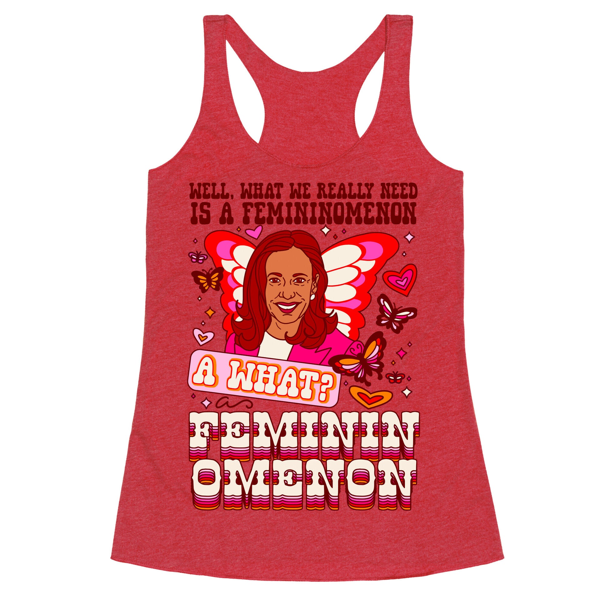 Kamala Harris A Femininomenon Racerback Tank